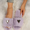 Cozy Chic: Plush Furry Slippers for Women